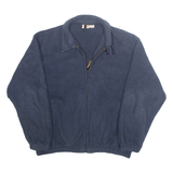 WOOLRICH Mens Fleece Jacket Blue L