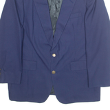 THE JONES STONES Mens Blazer Jacket Blue XL
