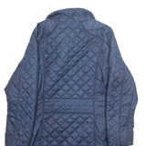 THE NORTH FACE Womens Quilted Coat Blue Diamond M