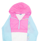 CHAMPION Womens Pullover Jacket Blue Hooded S