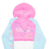 CHAMPION Womens Pullover Jacket Blue Hooded S
