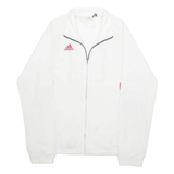 ADIDAS Womens Track Jacket White S