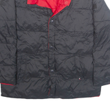 TOMMY HILFIGER Mens Puffer Coat Black M