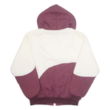 WINDLESS Mens Jacket White Nylon USA Hooded L