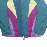 ATHLETIC WORKS Womens Shell Jacket Blue Nylon L