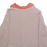 Womens Blazer Jacket Red Check M