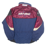 SKI-DOO Mens Ski Jacket Blue L