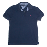 TOMMY HILFIGER Mens Polo Shirt Blue M