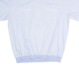 MONTE CARLO Mens Polo Shirt Blue 2XL