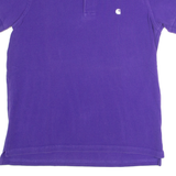 CARHARTT Mens Polo Shirt Purple S