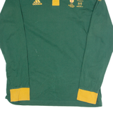 ADIDAS UEFA EUROPA LEAGUE Dublin 2011 Mens Polo Shirt Green Long Sleeve L