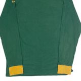 ADIDAS UEFA EUROPA LEAGUE Dublin 2011 Mens Polo Shirt Green Long Sleeve L