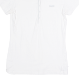 REEBOK Womens Polo Shirt White M