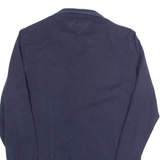 TOMMY HILFIGER Limited Edition Womens Polo Shirt Blue Long Sleeve L