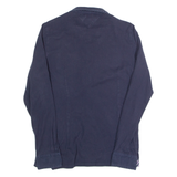 TOMMY HILFIGER Limited Edition Womens Polo Shirt Blue Long Sleeve L