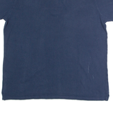 Mens Polo Shirt Blue M