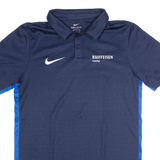 NIKE DRI FIT Golf Mens Polo Shirt Blue M