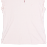 BURBERRY Womens Polo Shirt Pink L