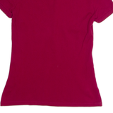 LACOSTE Womens Polo Shirt Red XS