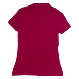 LACOSTE Womens Polo Shirt Red XS