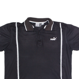 PUMA Mens Polo Shirt Black M