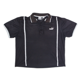 PUMA Mens Polo Shirt Black M