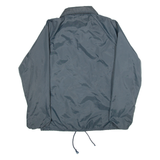 TODD SPORTSWEAR Florida Beach Club Mens Coach Jacket Blue Nylon USA M
