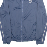 PUMA Womens Track Jacket Blue 90s S