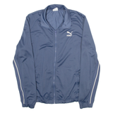 PUMA Womens Track Jacket Blue 90s S