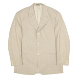 STUDIO 0001 BY FERRE Womens Blazer Jacket Beige M