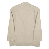 STUDIO 0001 BY FERRE Womens Blazer Jacket Beige M