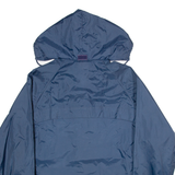 UMBRO Mesh Lined Mens Rain Jacket Blue Hooded M