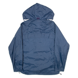 UMBRO Mesh Lined Mens Rain Jacket Blue Hooded M