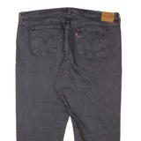 LEVI'S 501 BIG E Jeans Womens Grey Regular Straight W44 L26