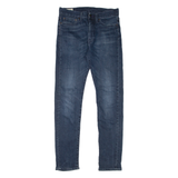 LEVI'S 510 BIG E Jeans Mens Blue Slim Skinny Stone Wash W32 L34