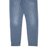 LEVI'S 512 BIG E Jeans Mens Blue Slim Tapered Stone Wash W34 L32