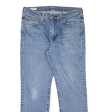 LEVI'S 514 Jeans BIG E Mens Blue Slim Straight Stone Wash W33 L30