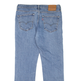 LEVI'S 514 Jeans BIG E Mens Blue Slim Straight Stone Wash W33 L30
