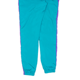 ELLESSE Womens Track Pants Blue Tapered UK 8 W24 L30