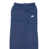 NIKE Womens Track Pants Blue Straight L W26 L30