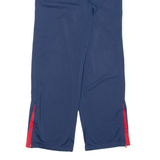 NIKE Womens Track Pants Blue Straight L W26 L30