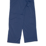 NIKE Womens Track Pants Blue Straight L W26 L30