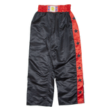 Sports Mens Track Pants Black Wide-Leg L W27 L30