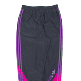 ADIDAS Womens Track Pants Purple Tapered UK 12 W27 L28