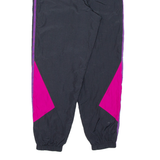 ADIDAS Womens Track Pants Purple Tapered UK 12 W27 L28