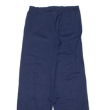 Womens Track Pants Blue Wide-Leg L W29 L31