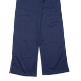 Womens Track Pants Blue Wide-Leg L W29 L31