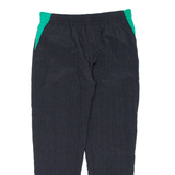 Mens Track Pants Black Tapered 2XL W37 L32