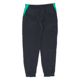 Mens Track Pants Black Tapered 2XL W37 L32