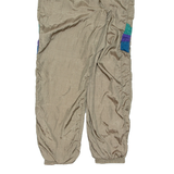 Womens Track Pants Green Tapered L W27 L29